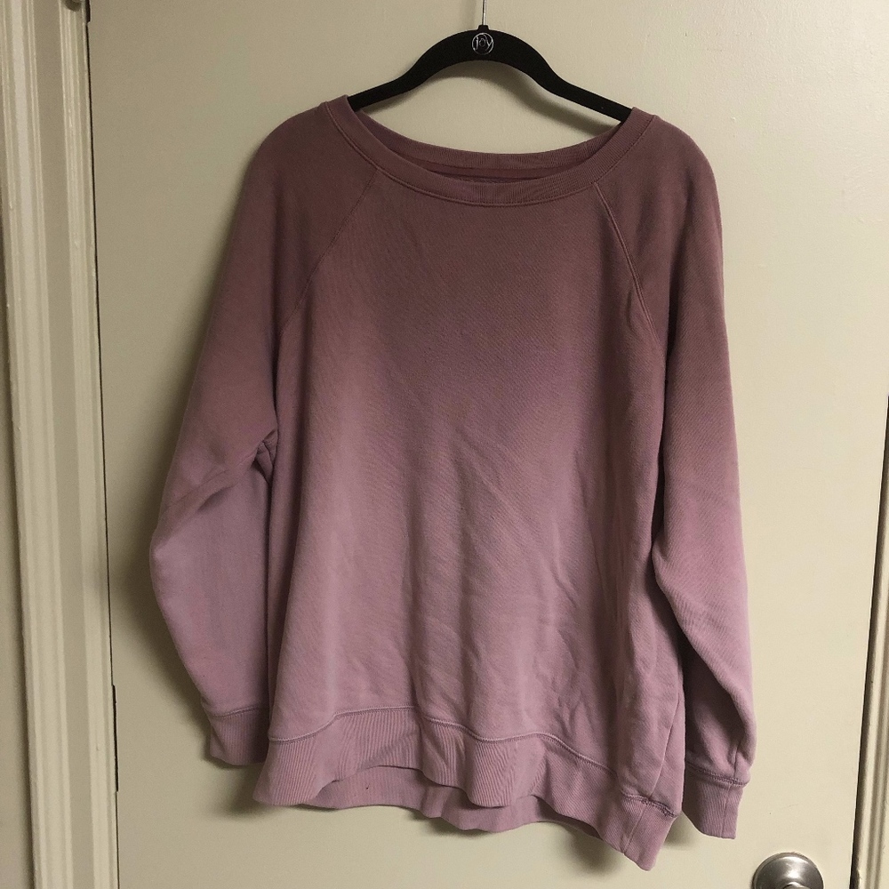 Ombre American Eagle Crewneck